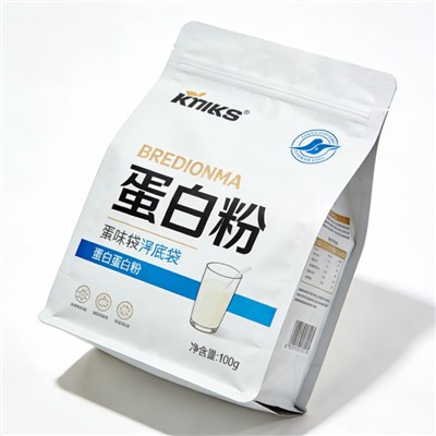 Powdwr Protein Bag Gwaelod Fflat
